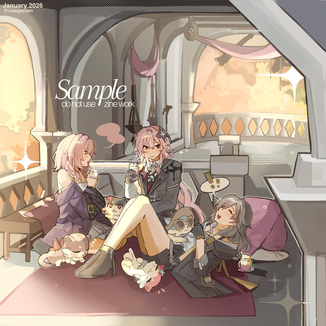 JAN 2026 | Mydei Cookbook Zine Spot Art